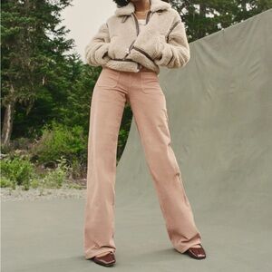 NWT American Eagle Stretch Corduroy Low-Rise Baggy Wide-Leg Pant